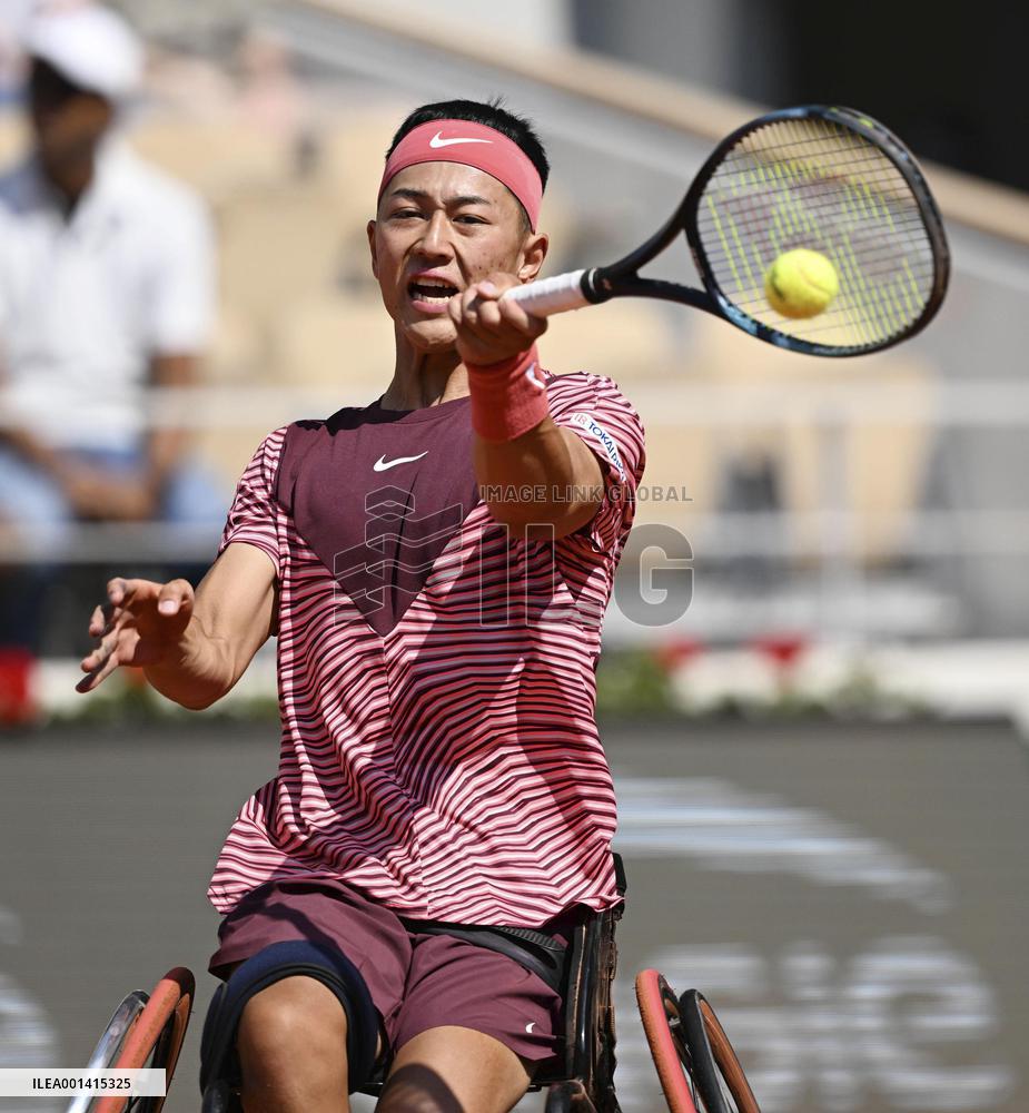 Wheelchair tennis: French Open