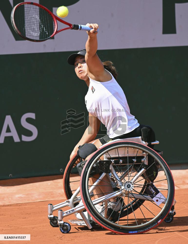 Wheelchair tennis: French Open