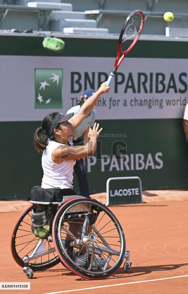 Wheelchair tennis: French Open