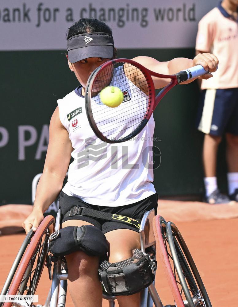 Wheelchair tennis: French Open