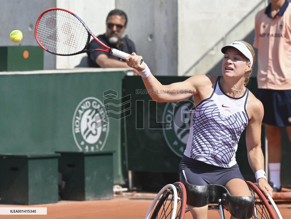 Wheelchair tennis: French Open