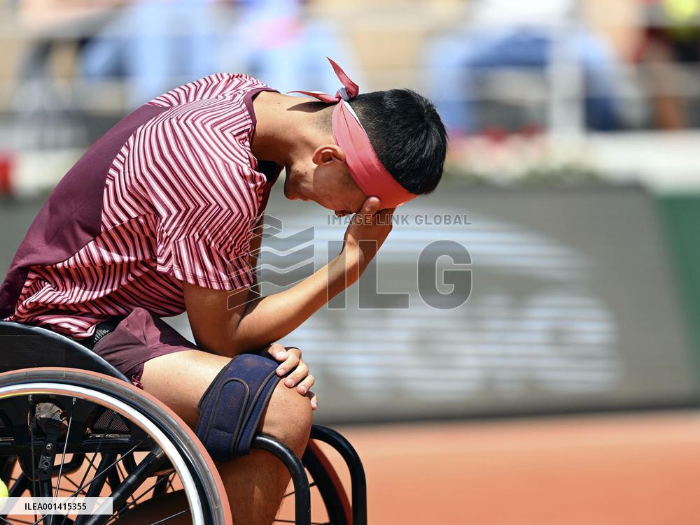 Wheelchair tennis: French Open