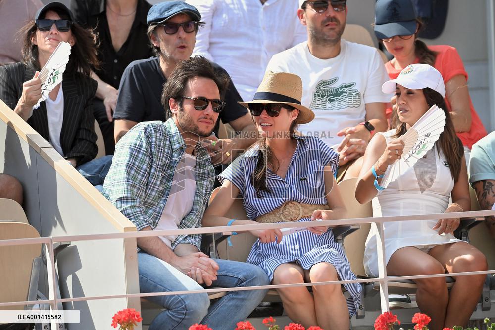 French Open - VIPs In The Stands