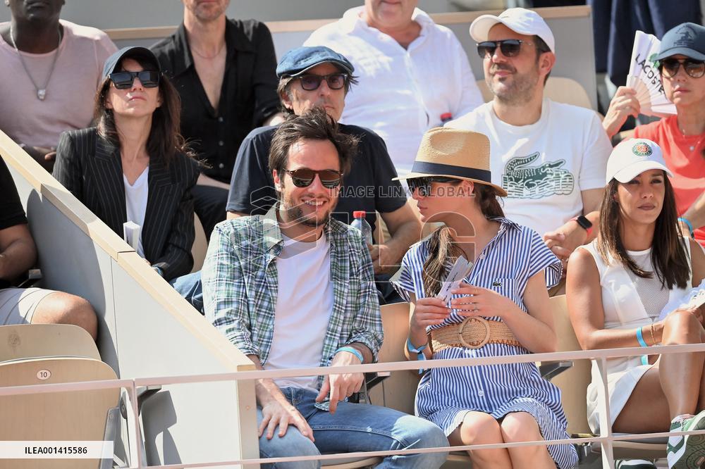 French Open - VIPs In The Stands