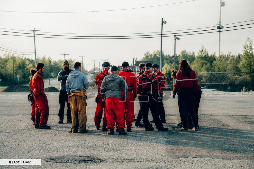 Wildfires Burning - Quebec