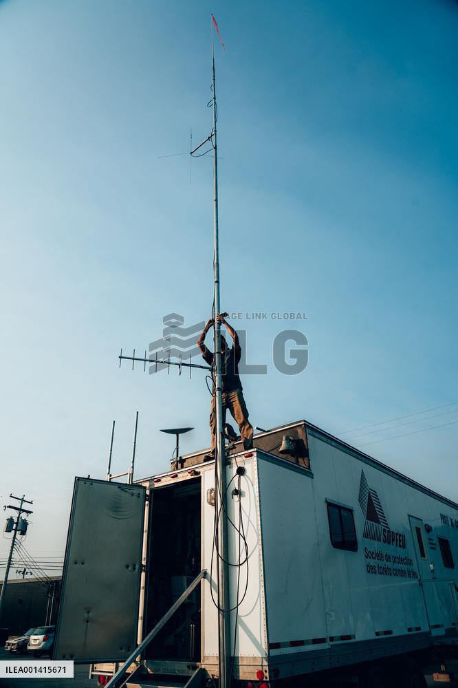 Wildfires Burning - Quebec