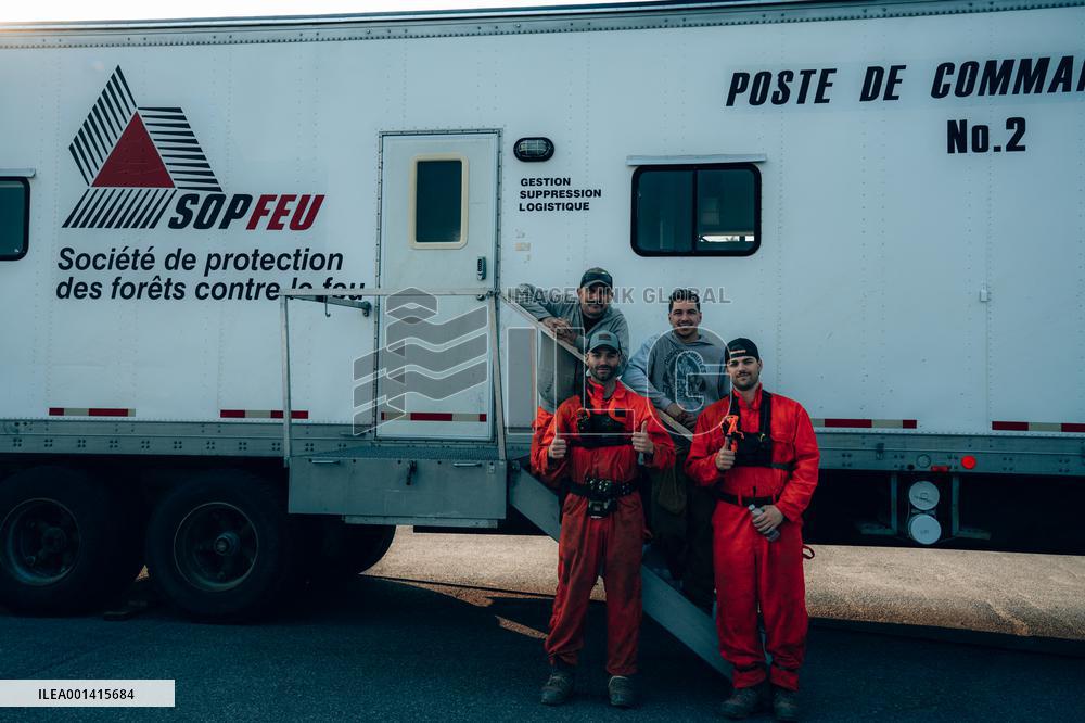 Wildfires Burning - Quebec