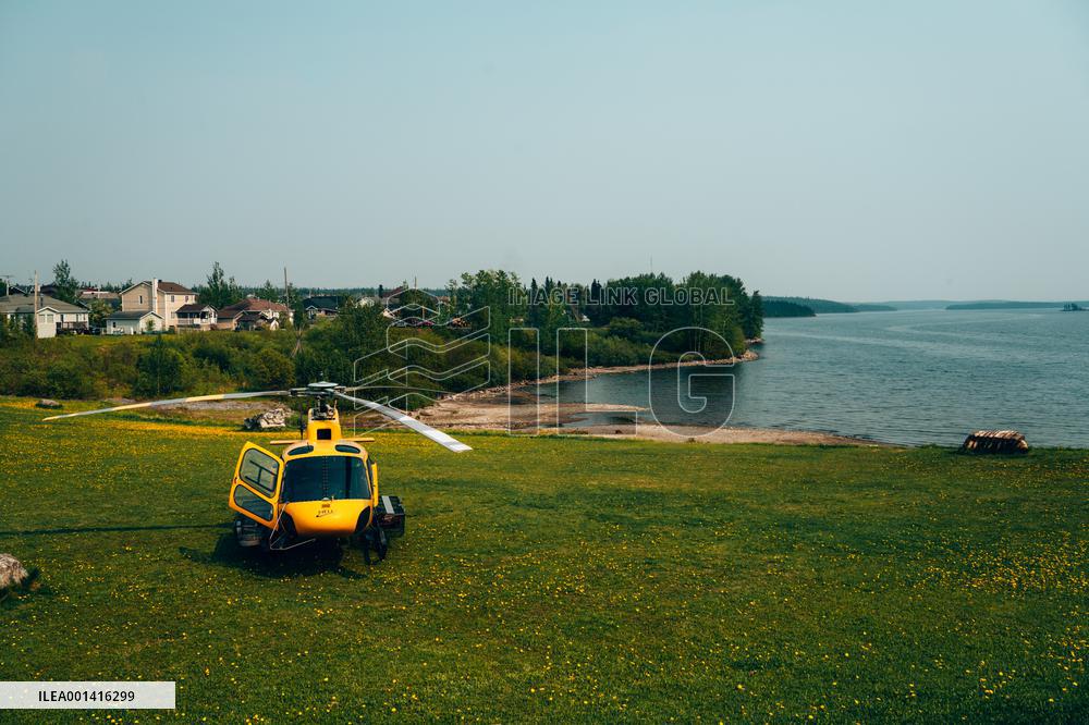 Wildfires Burning - Quebec