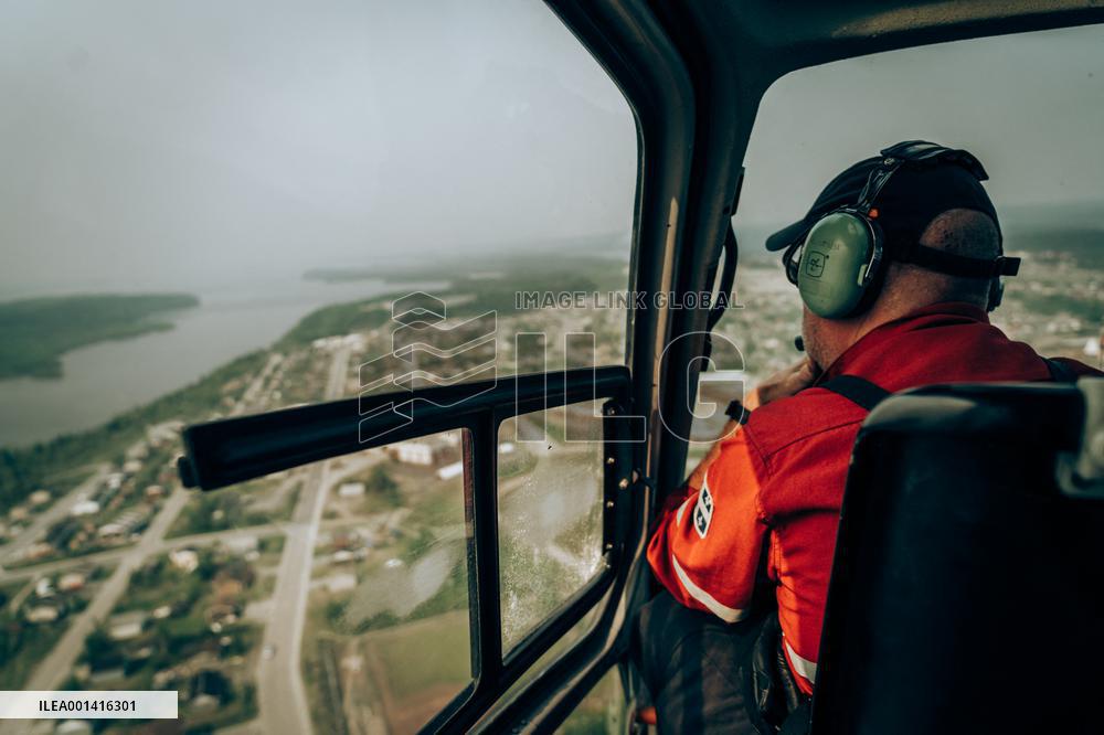 Wildfires Burning - Quebec