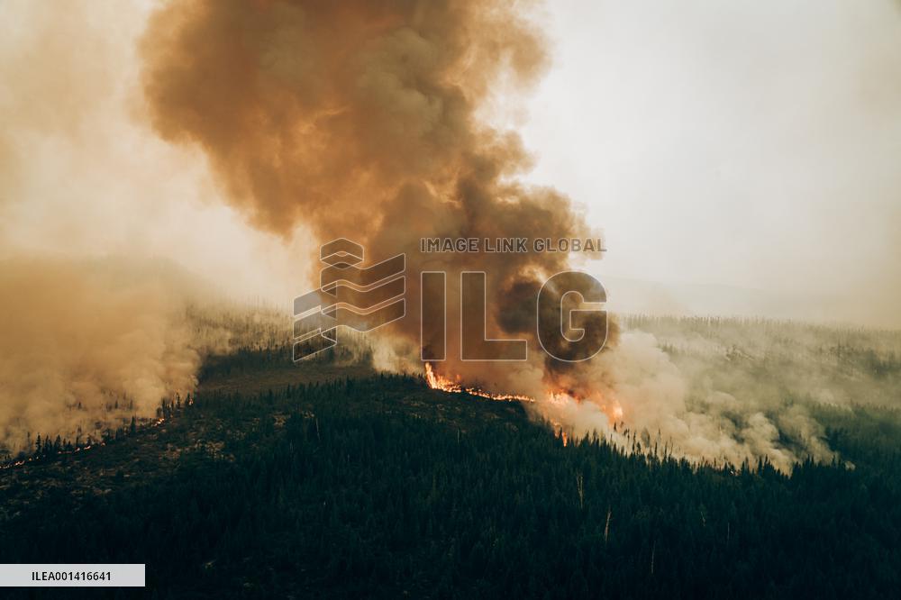 Wildfires Burning - Quebec
