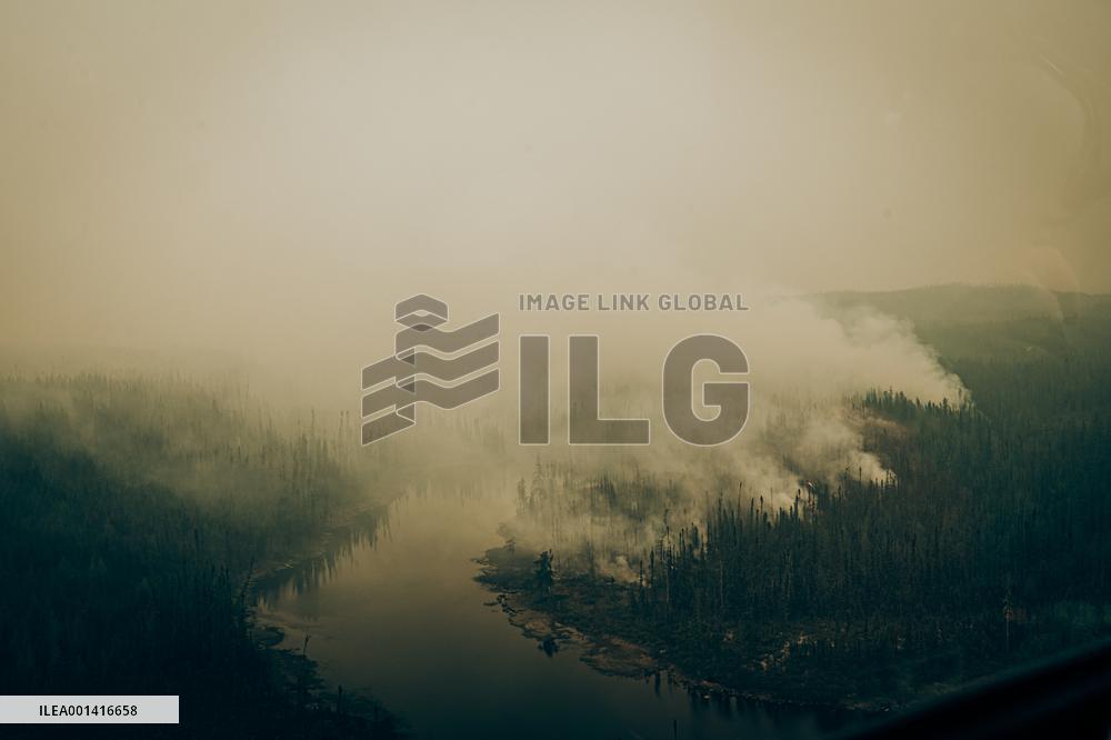 Wildfires Burning - Quebec