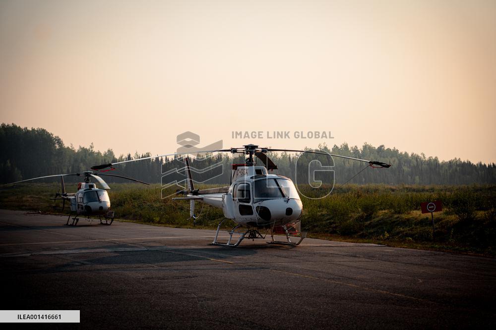Wildfires Burning - Quebec
