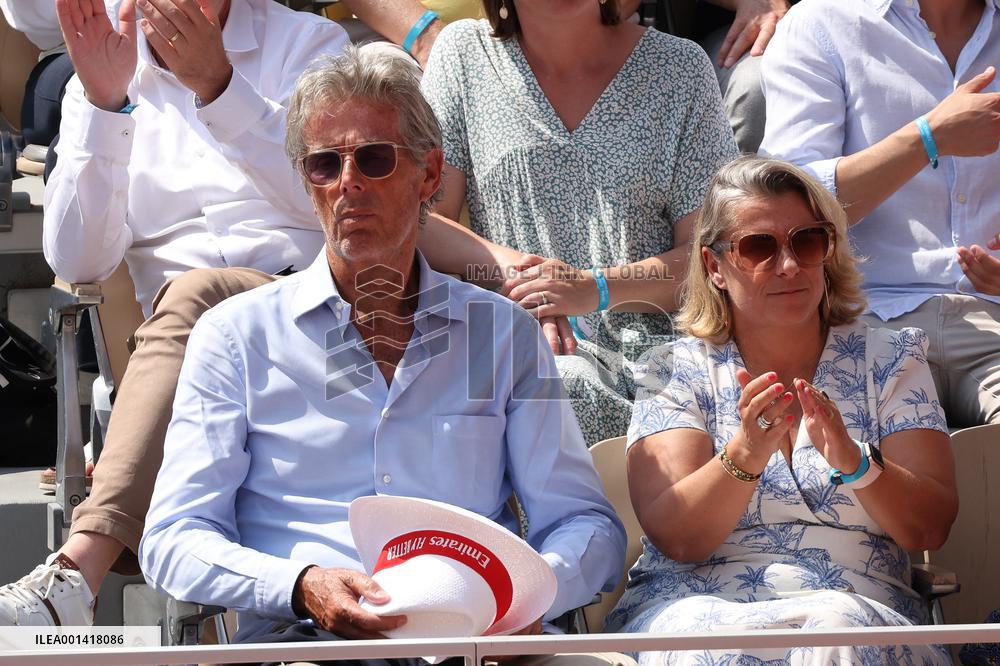 Roland Garros 2023 - People In The Stands - Day 14 NB