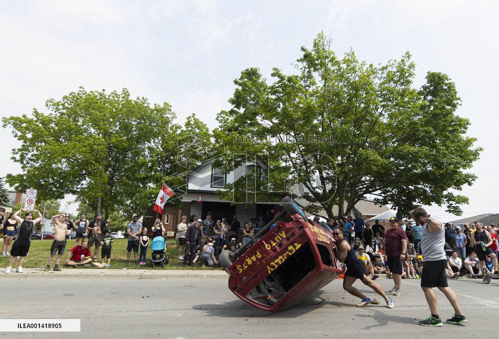 (SP)CANADA-DUNNVILLE-STRONGMAN, STRONGWOMAN COMPETITION