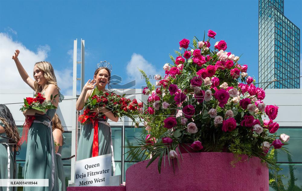 U.S.-PORTLAND-ROSE FESTIVAL-GRAND FLORAL PARADE