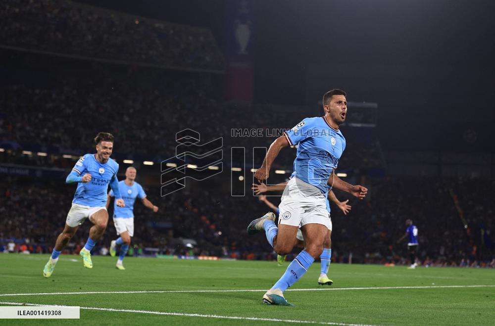 Manchester City Wins Champions League - Istanbul