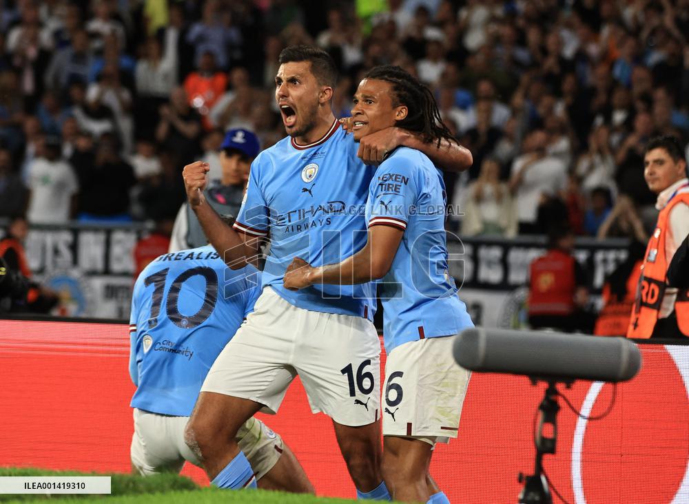 Manchester City Wins Champions League - Istanbul