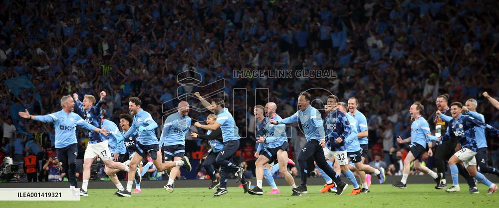 Manchester City Wins Champions League - Istanbul