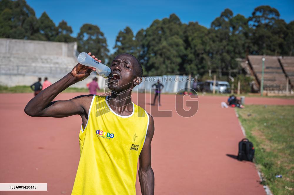 (SP)KENYA-ITEN-TRACK & FIELD-YOUNG RUNNER-AIMING FOR CHENGDU