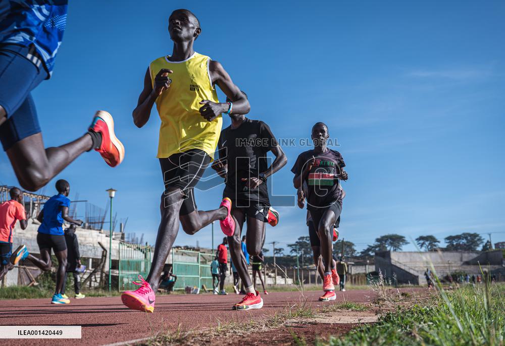 (SP)KENYA-ITEN-TRACK & FIELD-YOUNG RUNNER-AIMING FOR CHENGDU