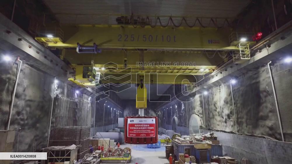 CPEC hydropower project achieves hoisting of last rotor in Pakistan