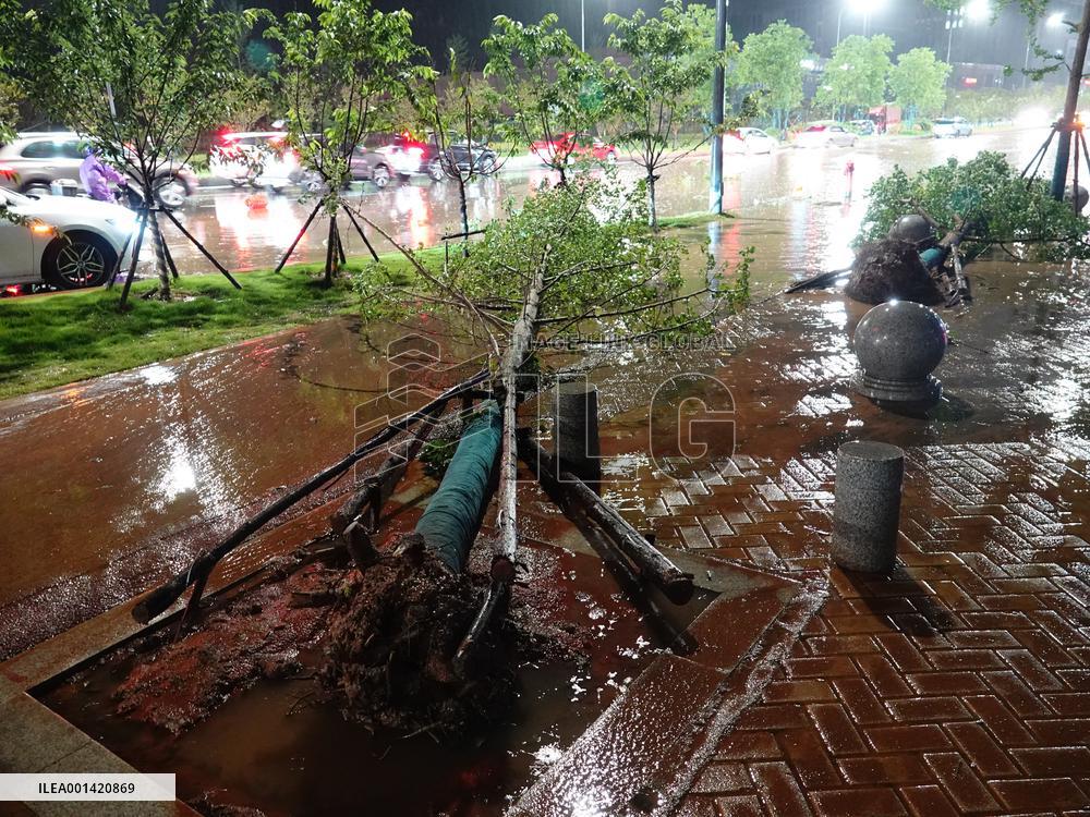 Rainstorm Hit Yichang