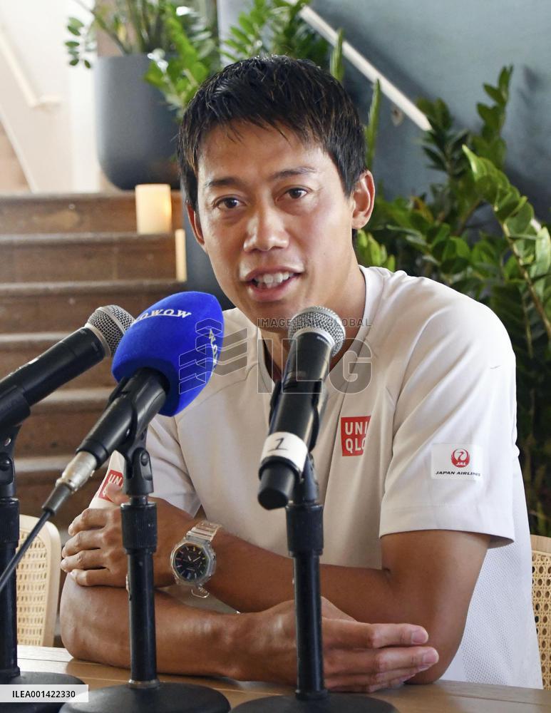 Tennis: Nishikori set for competitive return in Puerto Rico