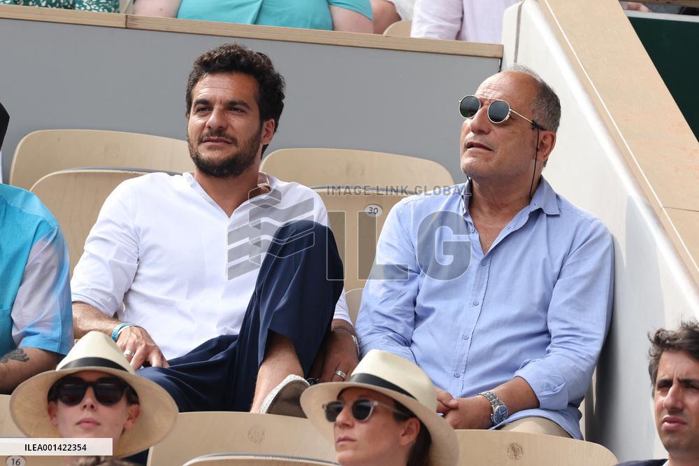 Roland Garros 2023 - Celebrities In The Stands - Day 15 NB