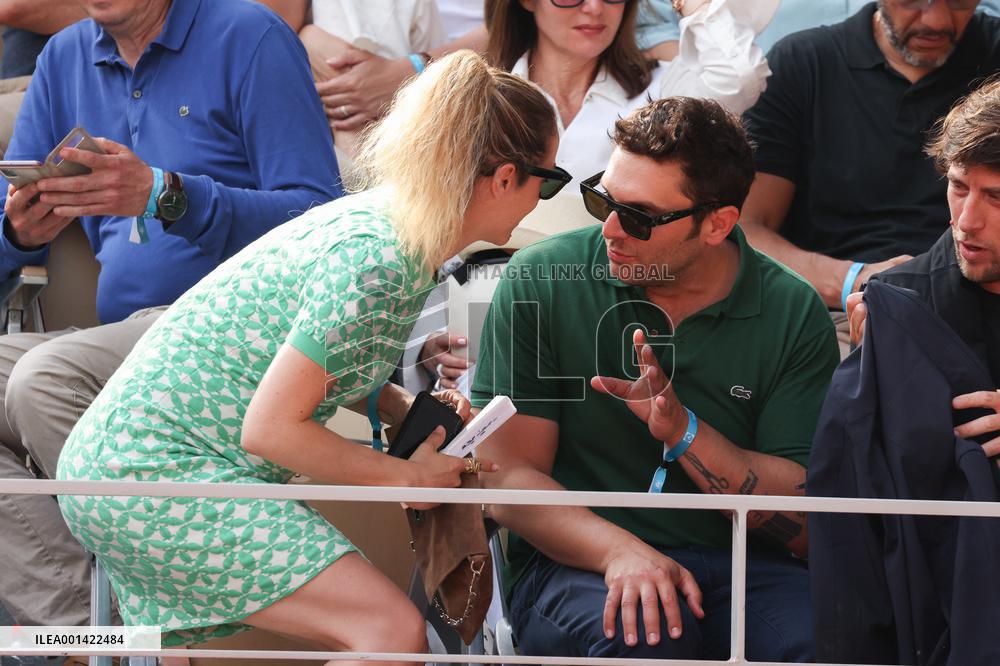 Roland Garros 2023 - Celebrities In The Stands - Day 15 NB
