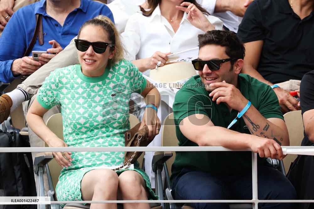 Roland Garros 2023 - Celebrities In The Stands - Day 15 NB
