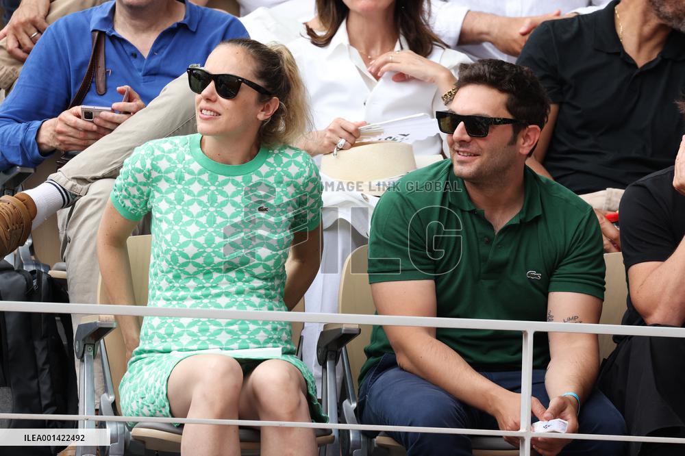 Roland Garros 2023 - Celebrities In The Stands - Day 15 NB
