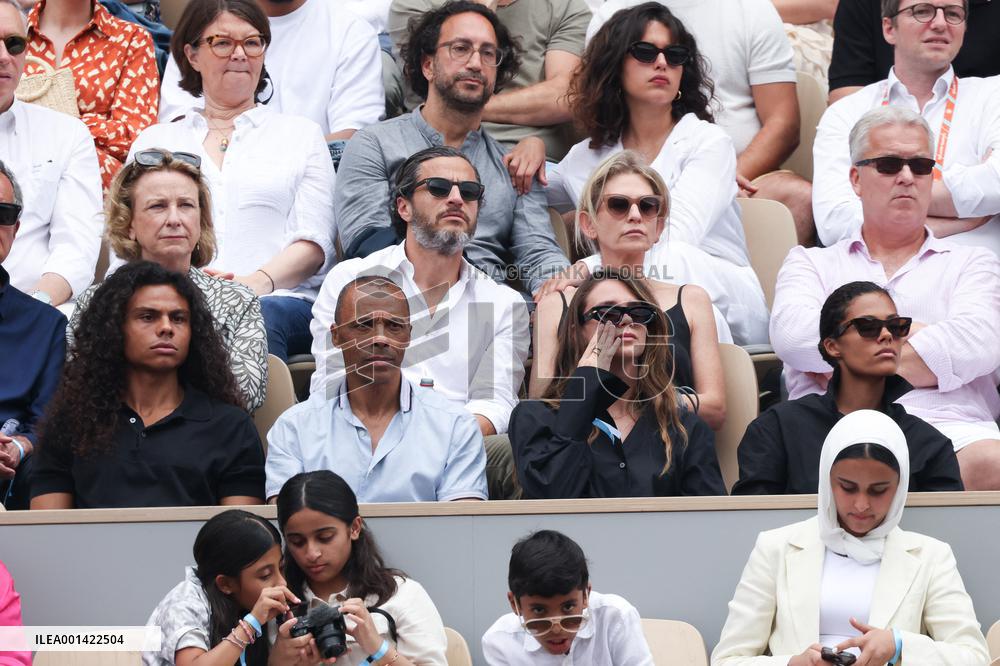 Roland Garros 2023 - Celebrities In The Stands - Day 15 NB