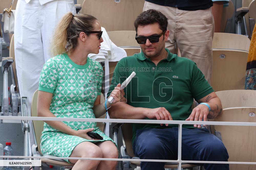 Roland Garros 2023 - Celebrities In The Stands - Day 15 NB