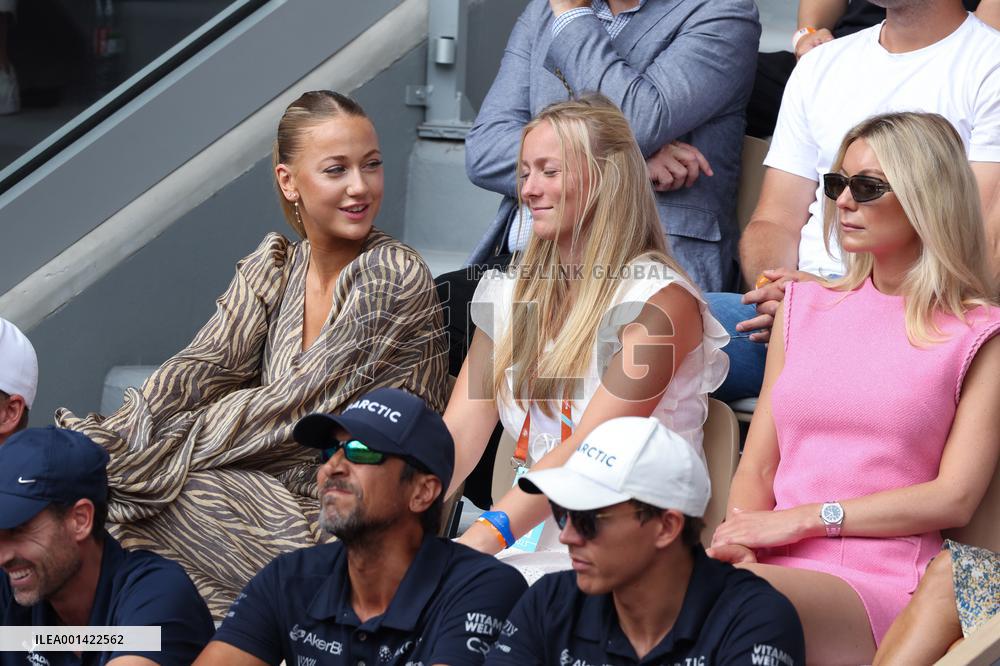 Roland Garros 2023 - Celebrities In The Stands - Day 15 NB