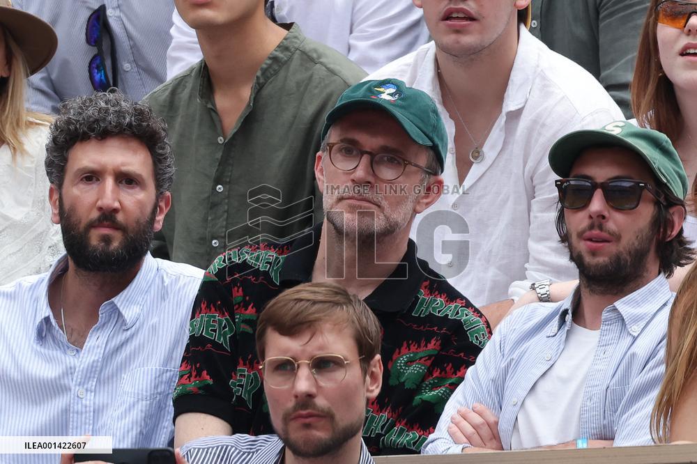 Roland Garros 2023 - Celebrities In The Stands - Day 15 NB
