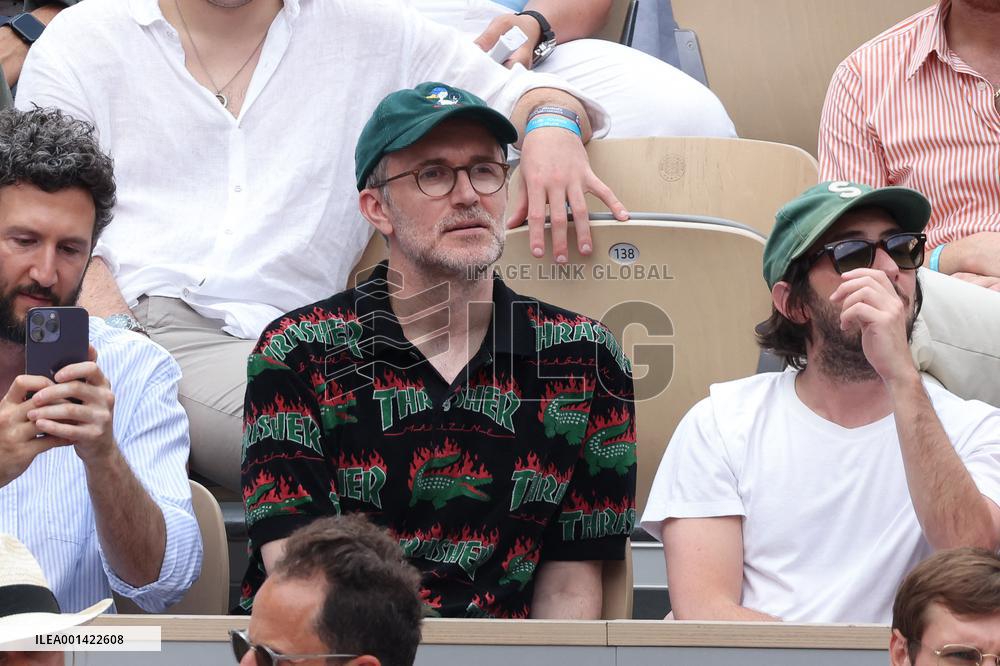 Roland Garros 2023 - Celebrities In The Stands - Day 15 NB