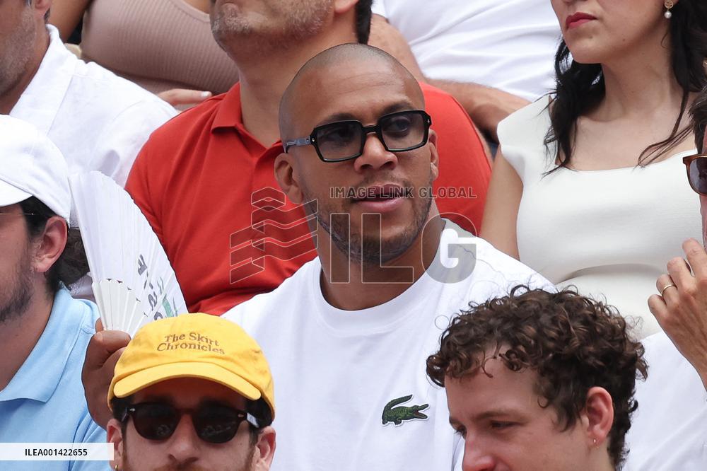 Roland Garros 2023 - Celebrities In The Stands - Day 15 NB