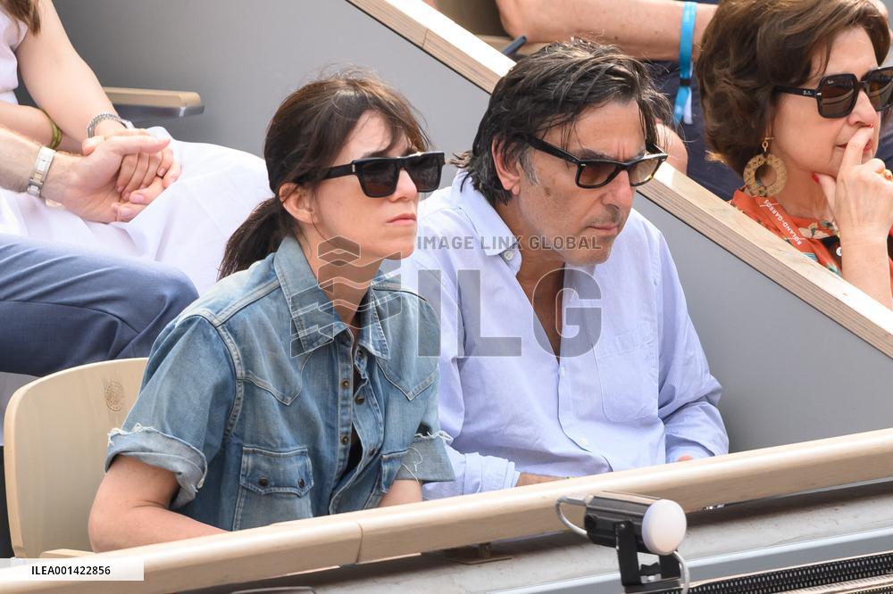 French Open - Vips In The Stands