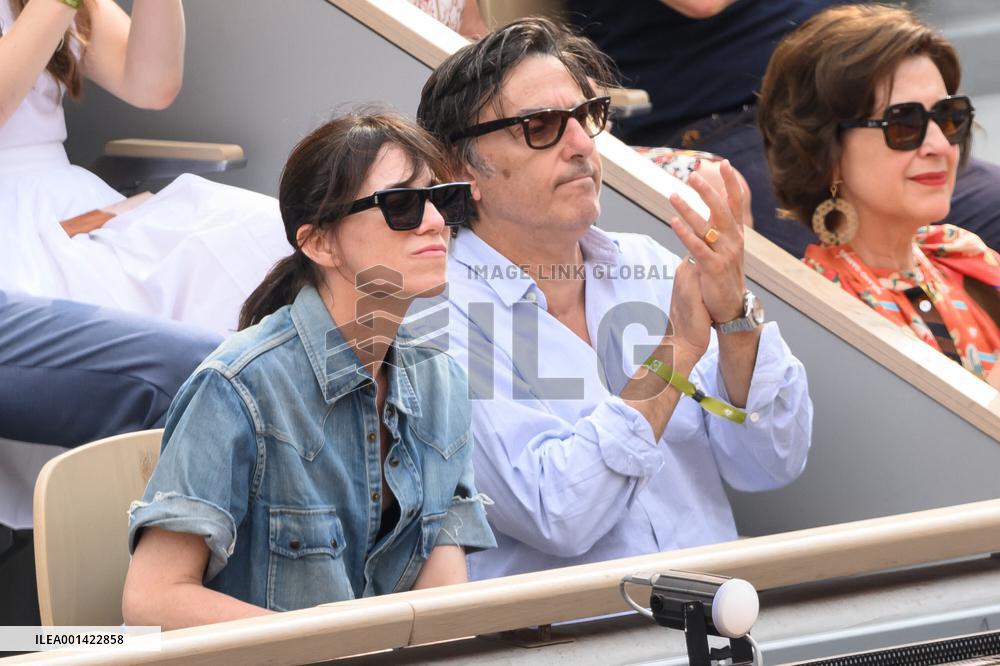 French Open - Vips In The Stands