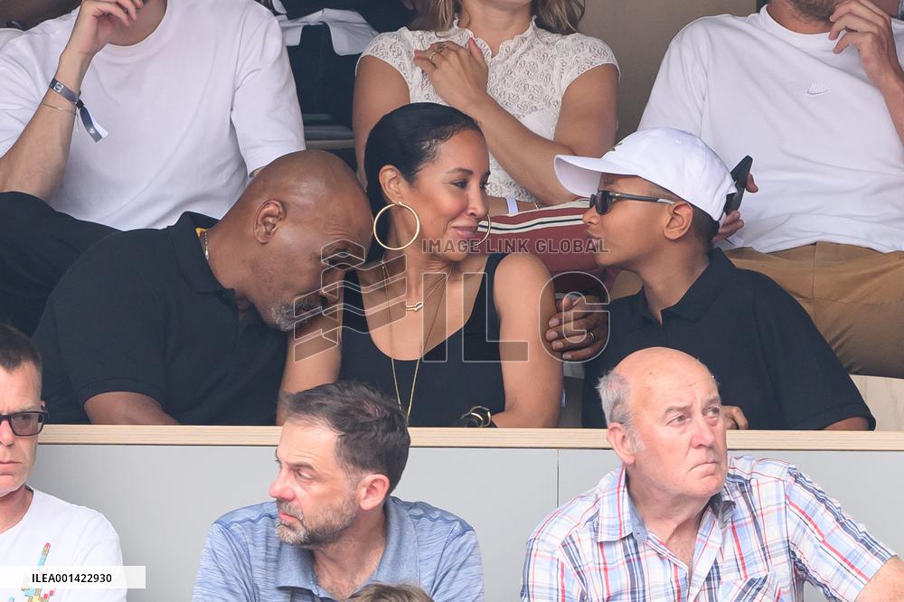 French Open - Vips In The Stands