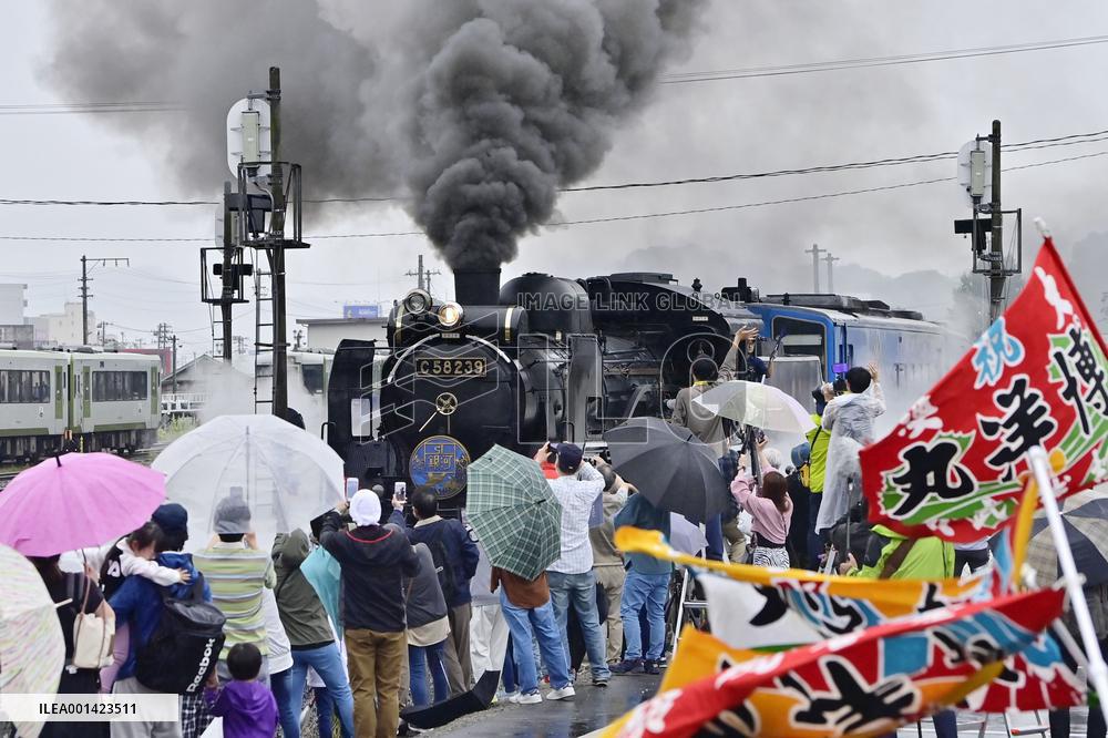 Steam-powered Ginga makes final run