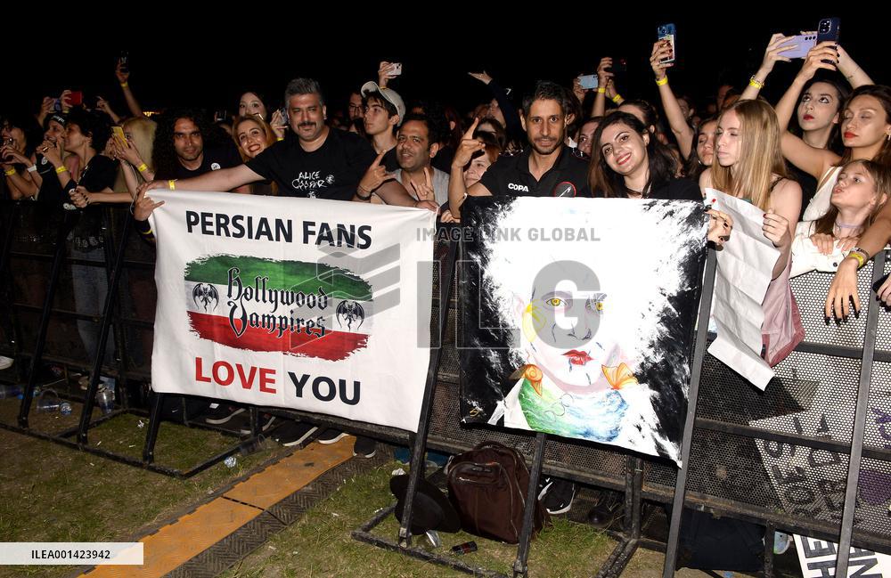 Hollywood Vampires Concert In Istanbul