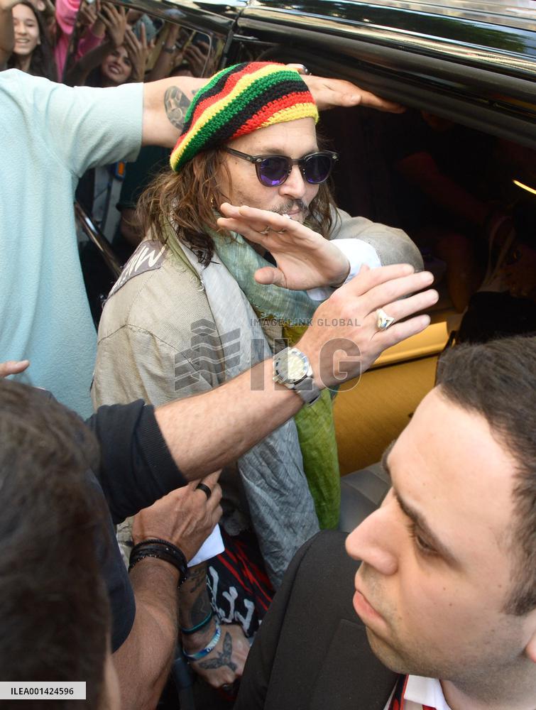 Alice Cooper and Johnny Depp in Istanbul