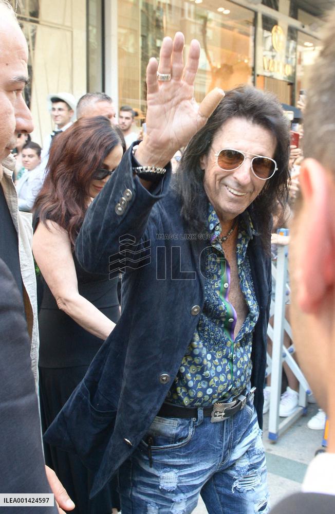Alice Cooper and Johnny Depp in Istanbul