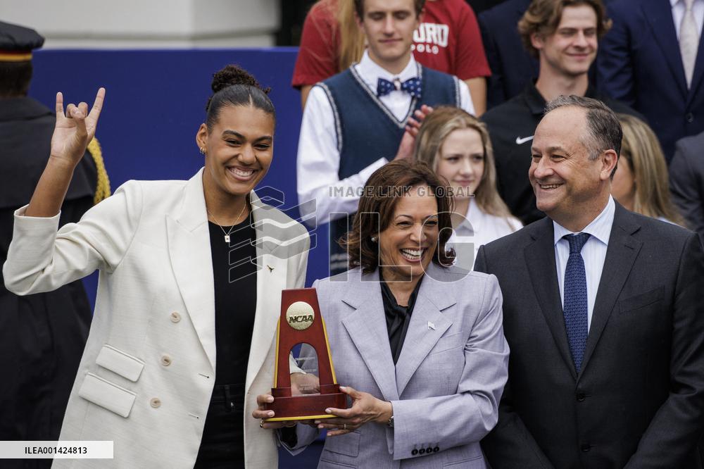 DC: Vice President Harris Host College Athlete Day at the White House