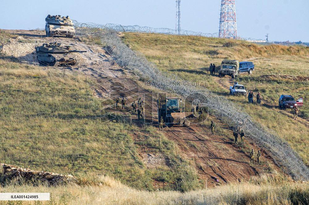 MIDEAST-MISGAV AM-LEBANON-BORDER-TENSIONS