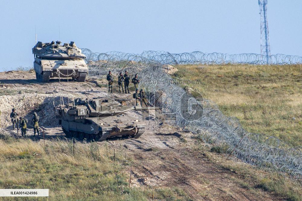 MIDEAST-MISGAV AM-LEBANON-BORDER-TENSIONS