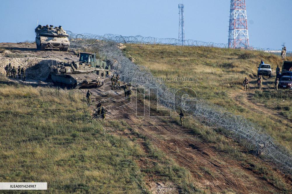 MIDEAST-MISGAV AM-LEBANON-BORDER-TENSIONS