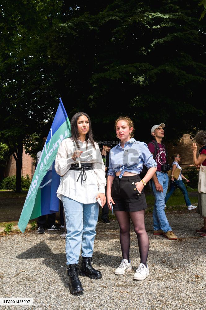 Sylvie Retailleau Visit To Toulouse