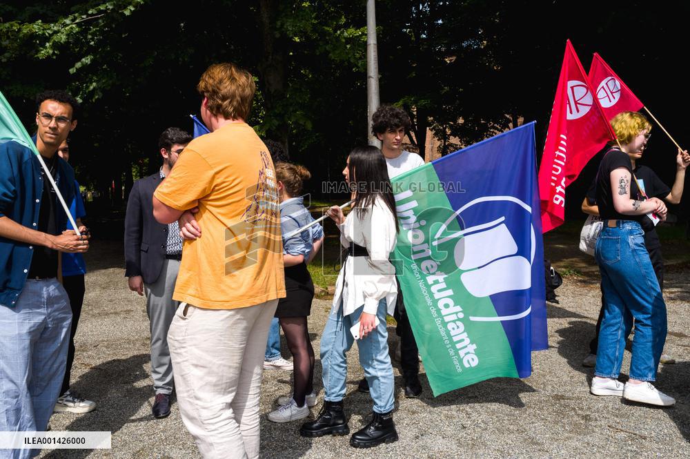 Sylvie Retailleau Visit To Toulouse